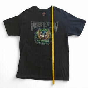 Black Harley Davidson biker shirt